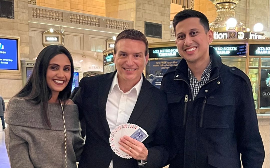 2021 Magic Marriage Proposal in Grand Central Station